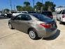 2019 Brown /Gray Toyota Corolla LE (5YFBURHE2KP) with an 1.8L engine, Automatic transmission, located at 1501 West 15th St., Houston, 77008, (713) 869-2925, 29.797941, -95.411789 - Photo#3